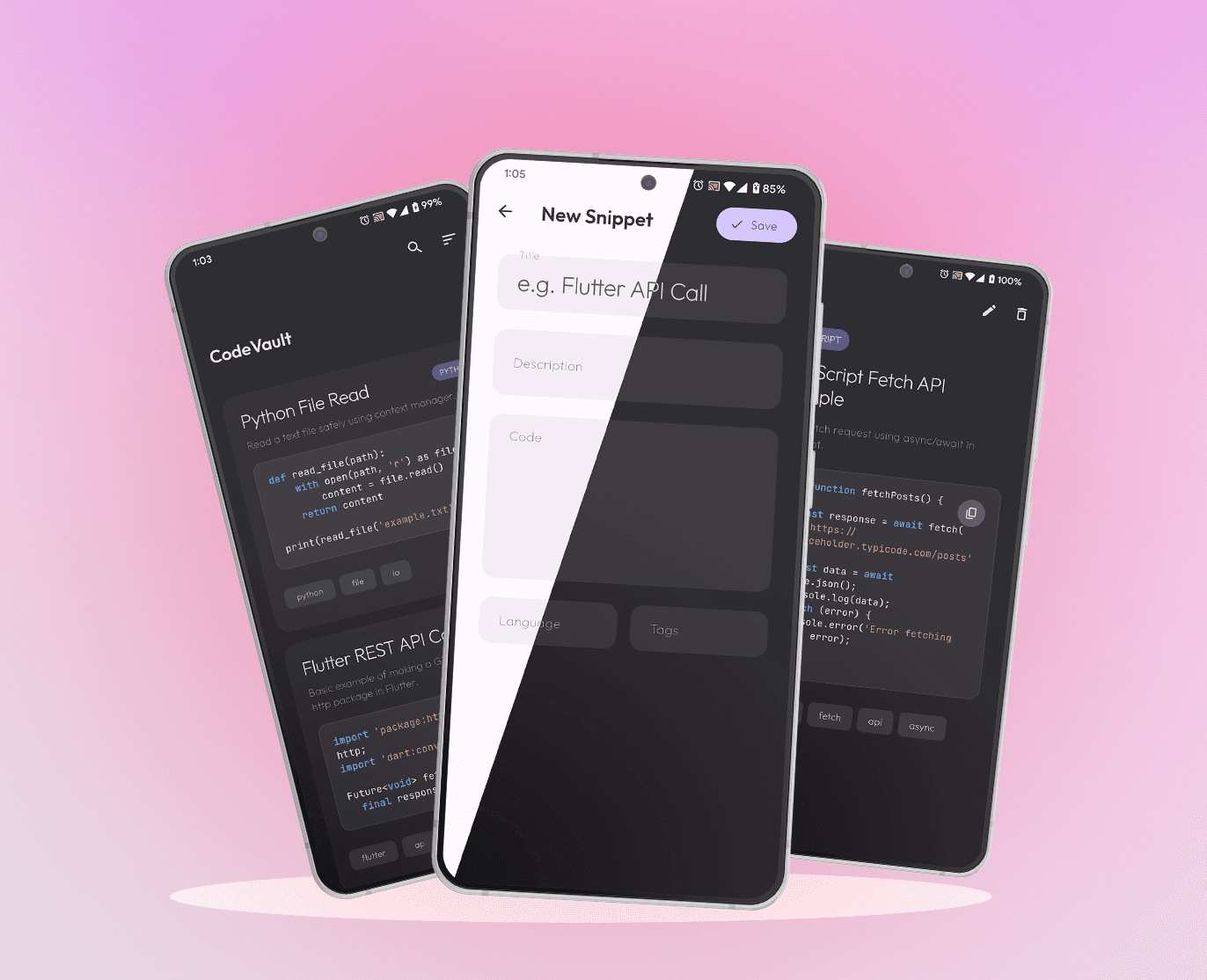 CodeVault – Code Notebook