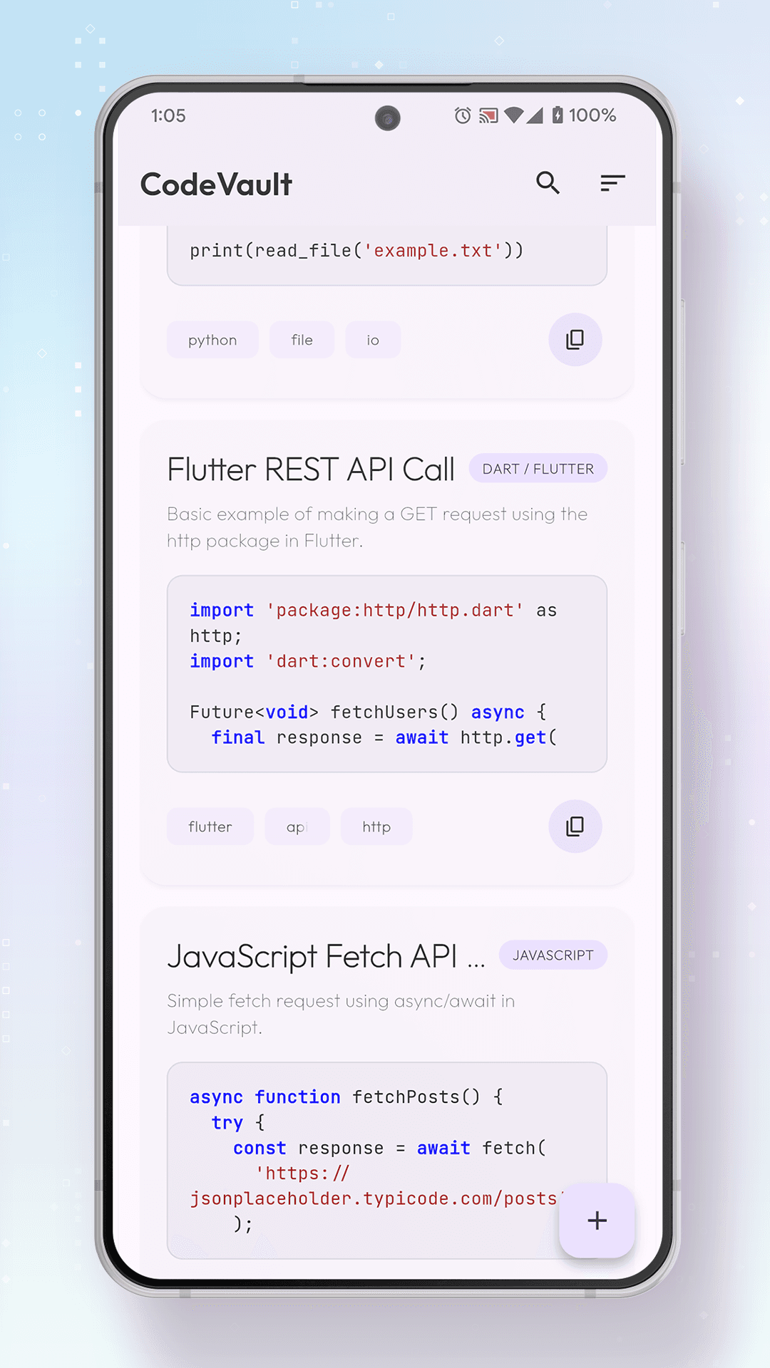 CodeVault – Code Notebook screenshot 6