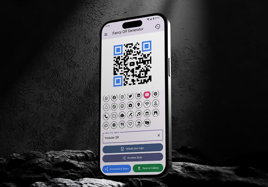 Fancy QR Code Generator