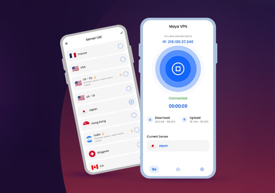 Maya VPN - Fast & Secure VPN