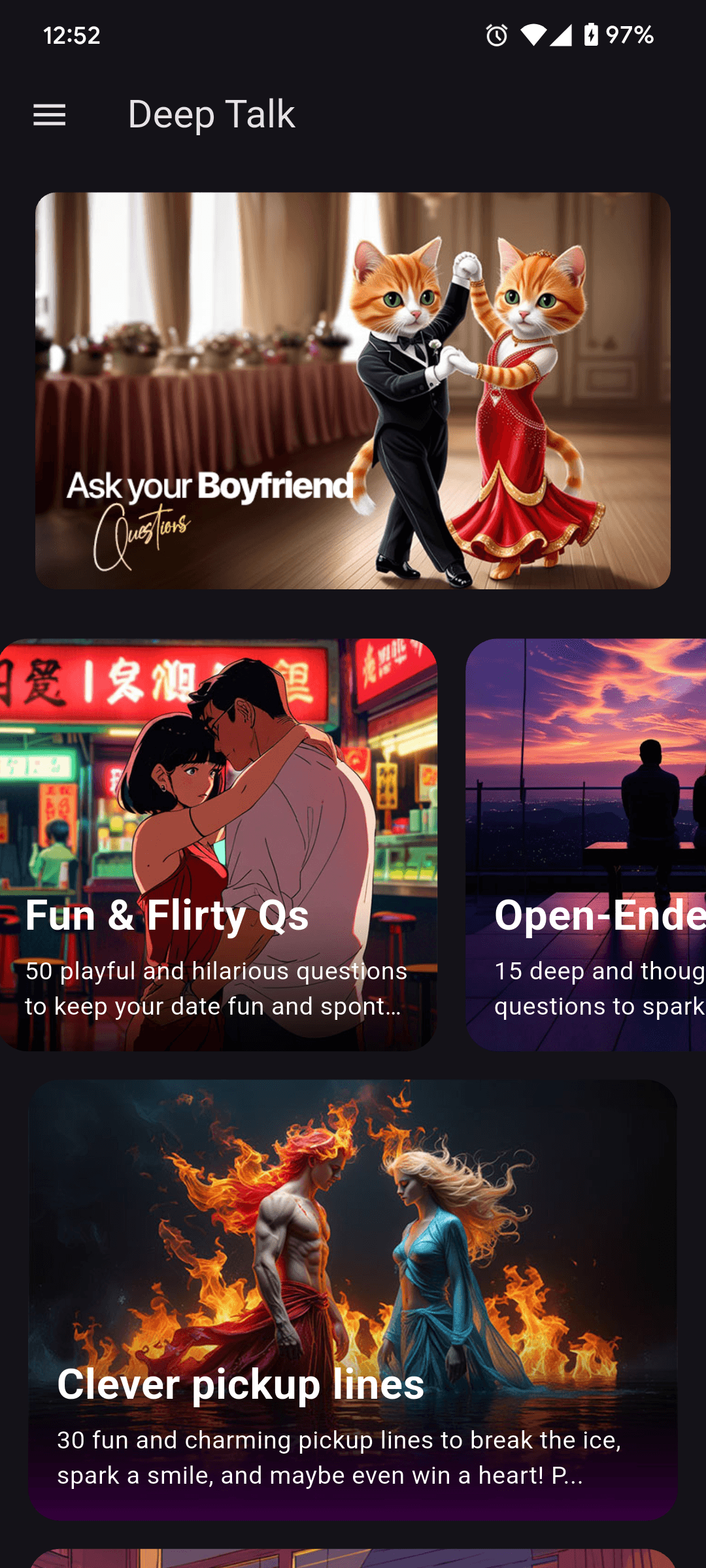 Deep Talk - know your partner! screenshot 5