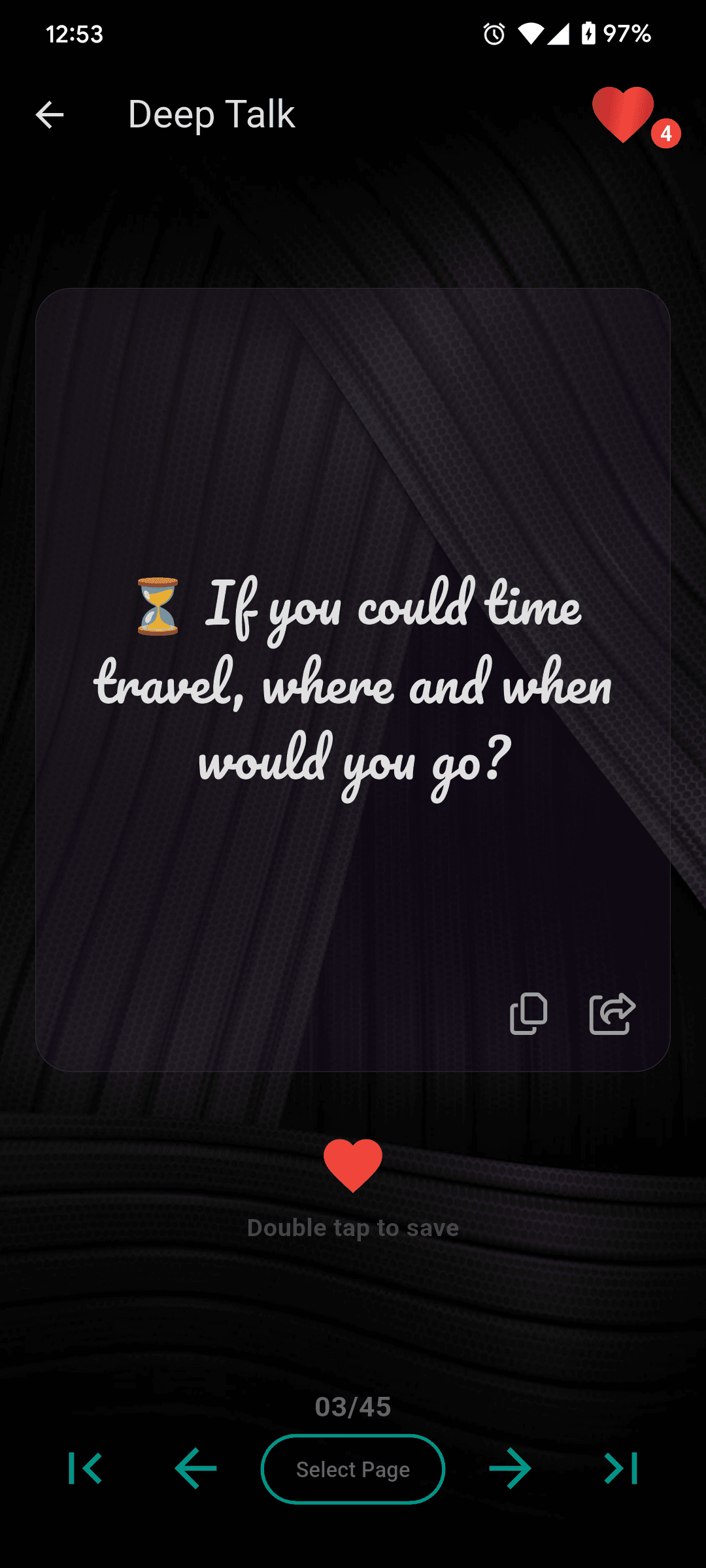 Deep Talk - know your partner! screenshot 6